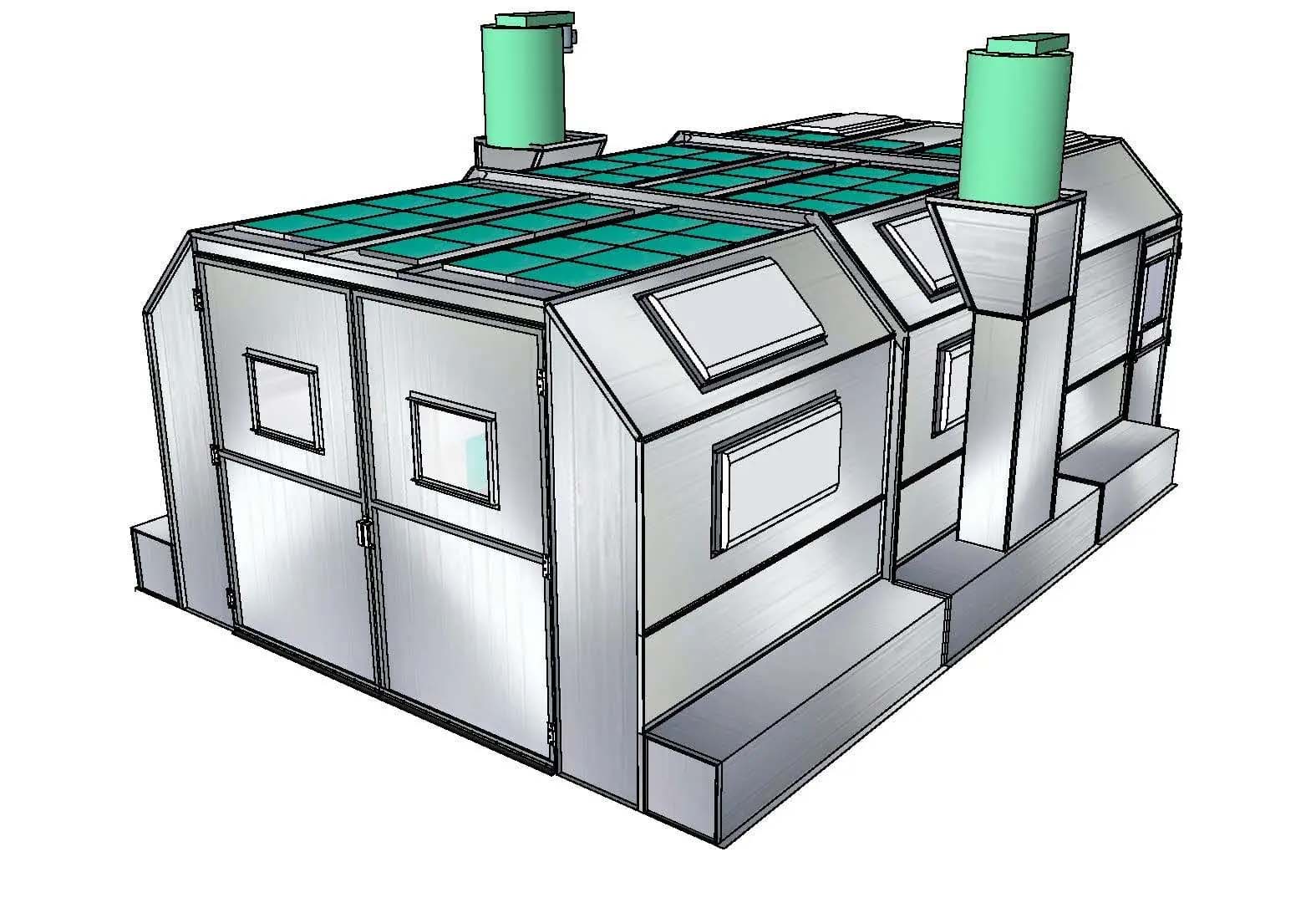 Side Down Paint Booth Filter Top product image